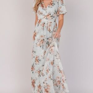 Baltic Born Ardley Maxi Dress | Sage Floral Size LL